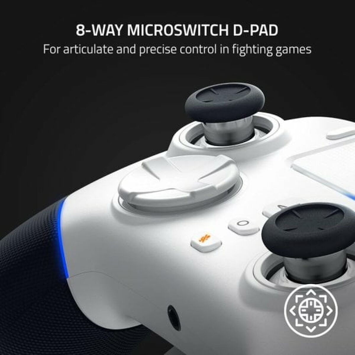 Comando Gaming Razer Wolverine V2 Pro Branco Bluetooth